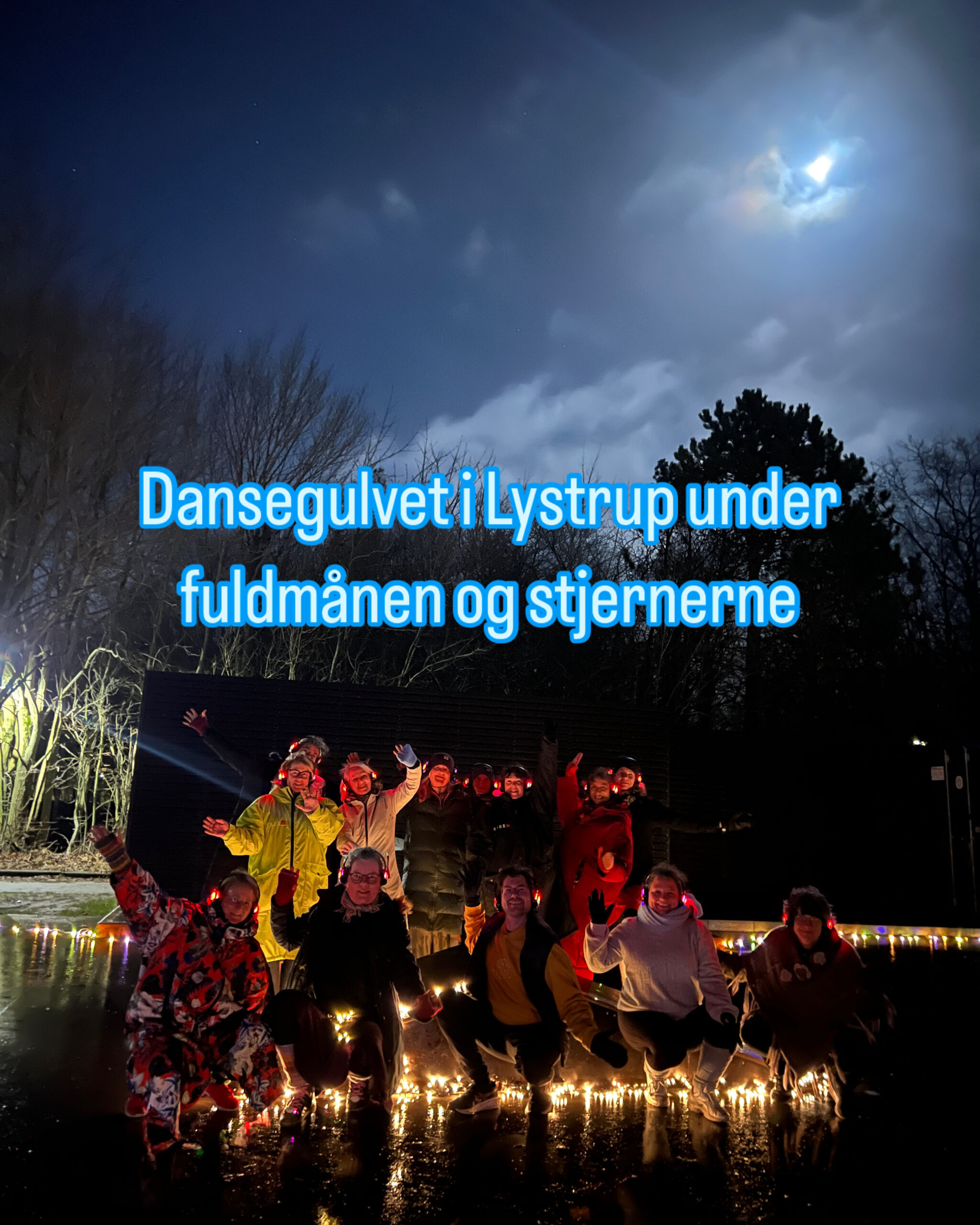 Holdbillede fra skolegården på Elsted skole i Lystrup